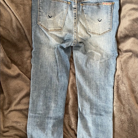 2/$20 Hudson girls 10, Ginny cropped, distressed jeans with adjustable waist - Picture 6 of 7